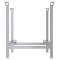 Pallet for | barrier fence | vertical storage | External dimensions: 1020 x 920 x 1215 mm